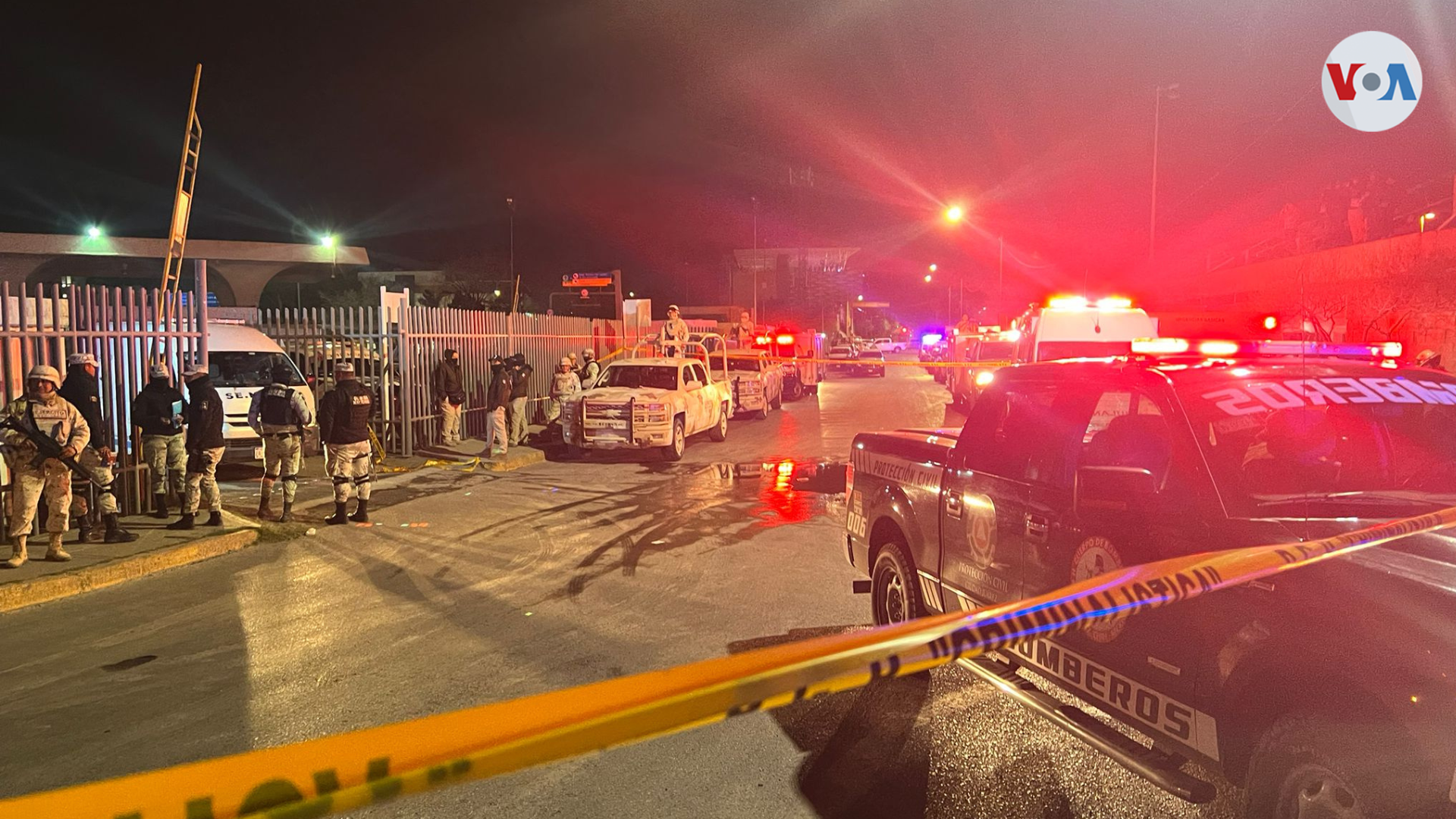 Не менее 39 человек погибли при пожаре в центре содержания мигрантов в мексиканском Сьюдад-Хуаресе