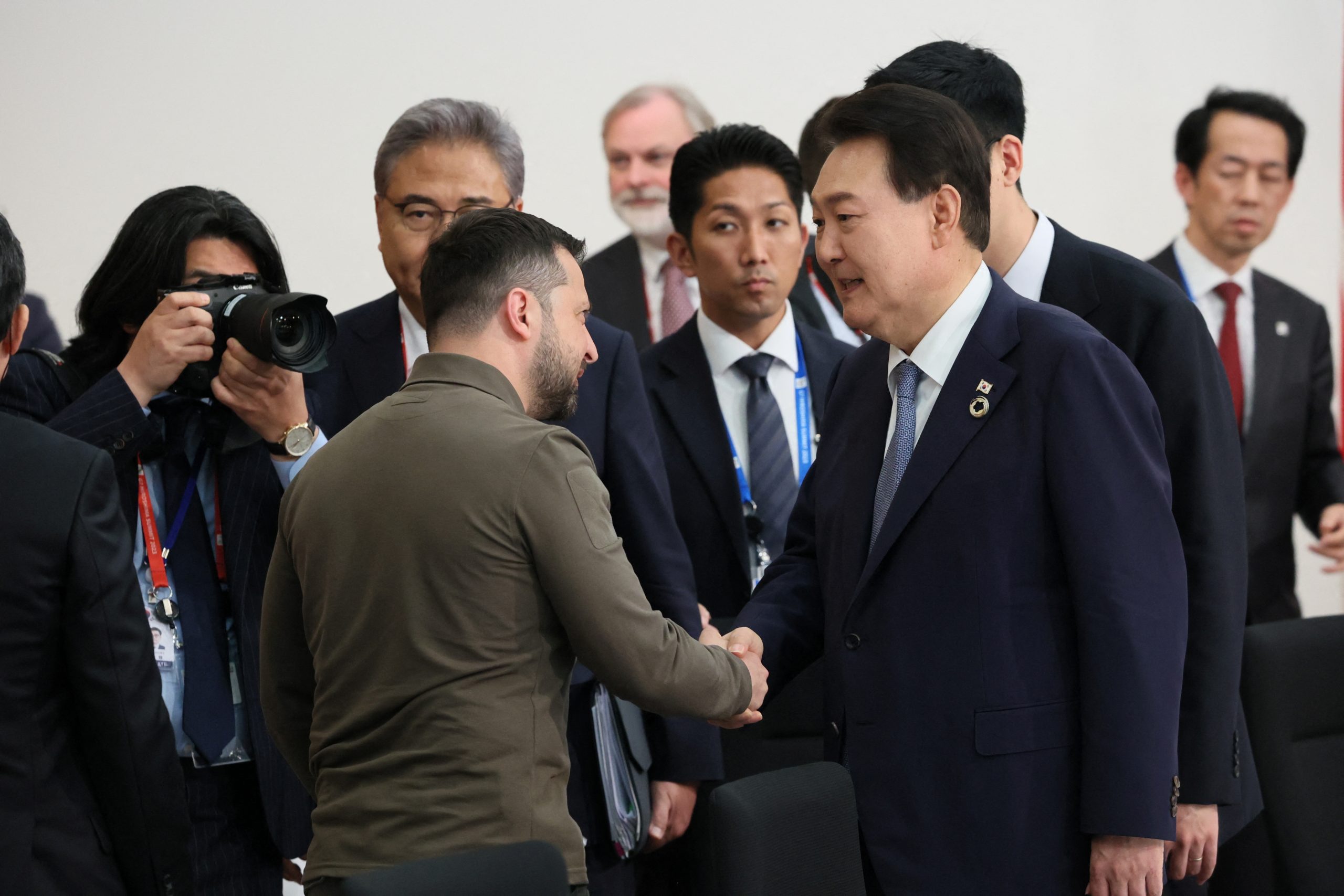 Южнокорейский президент встретится в Киеве с Владимиром Зеленским