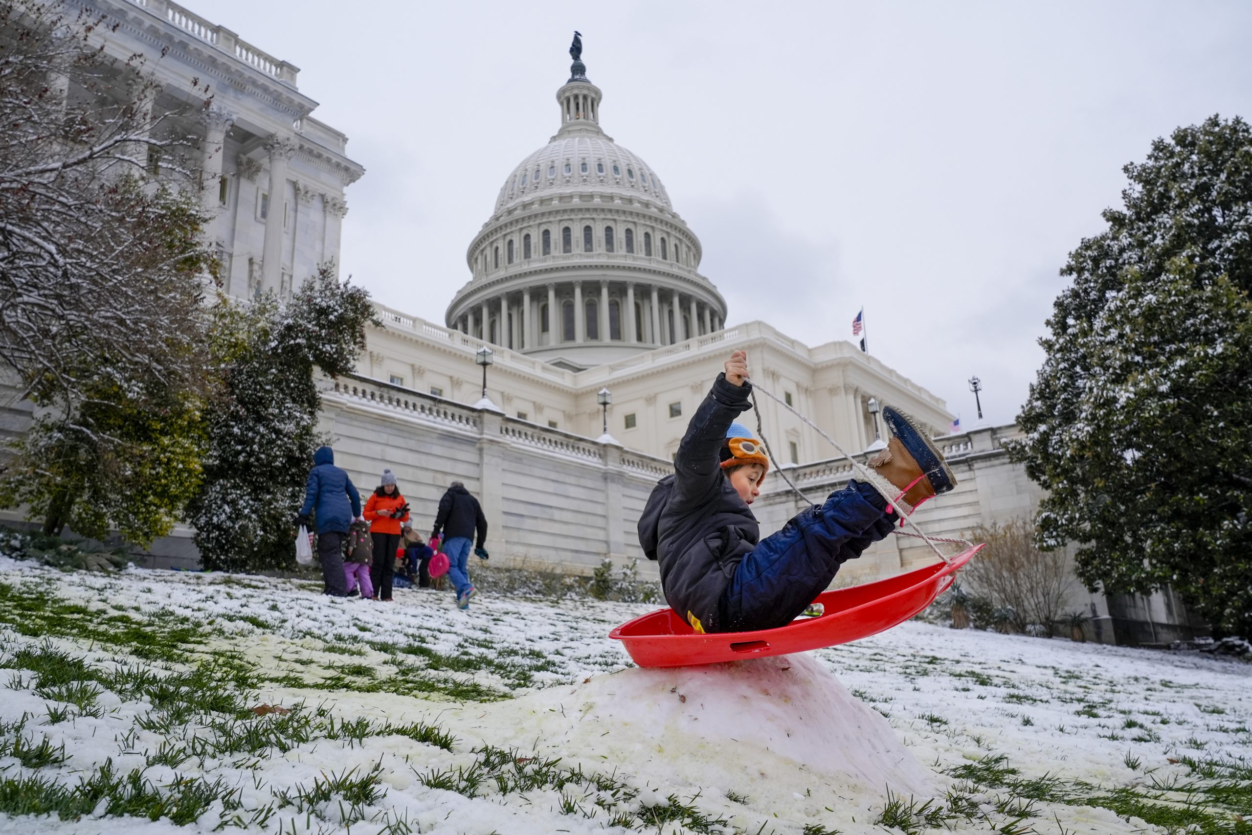 США: экстремально низкие температуры и обильные снежные осадки