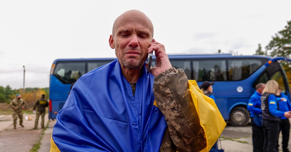 Россия и Украина обменялись военнопленными
