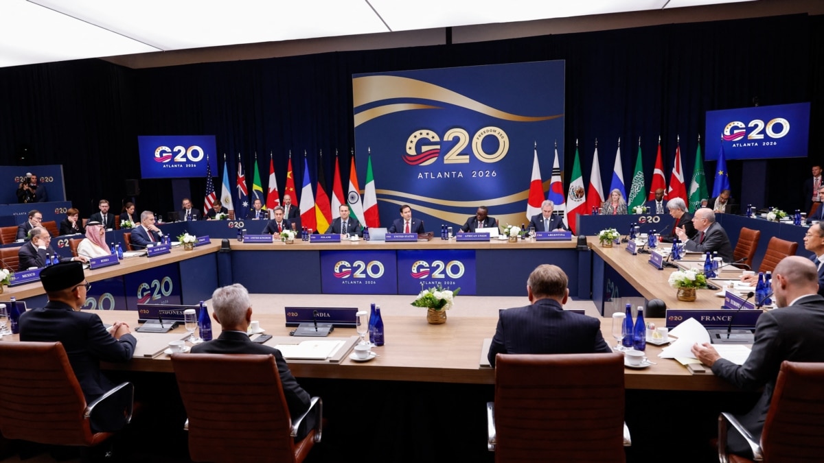 В Атланте началась встреча министров иностранных дел G20